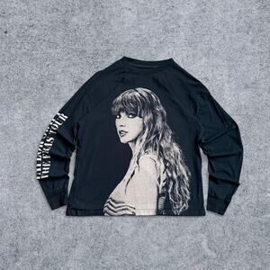 SOLD OUT Taylor Swift The Eras Tour Official Long Sleeve Navy Tee